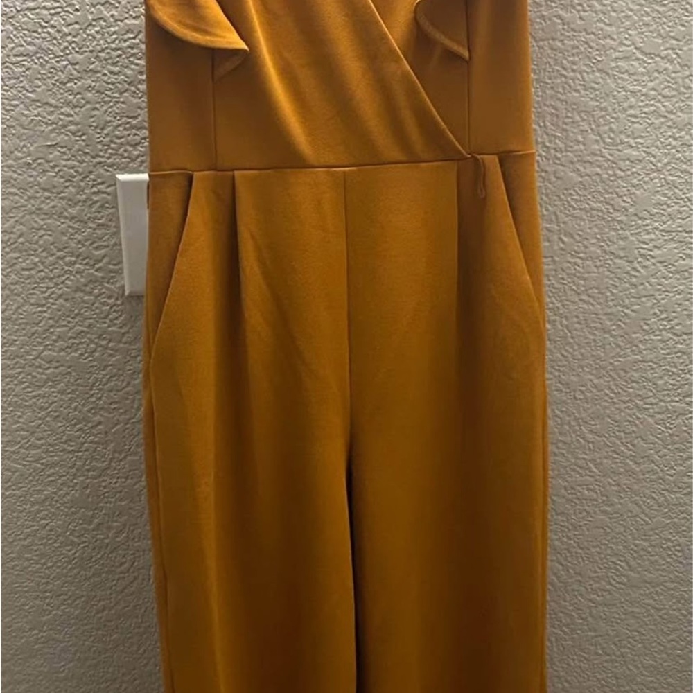 Elegant Mustard Jumpsuit